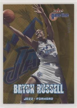 2000-01 Fleer Game Time - [Base] - Extra #27 - Bryon Russell