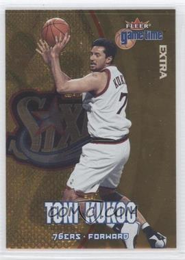 2000-01 Fleer Game Time - [Base] - Extra #4 - Toni Kukoc