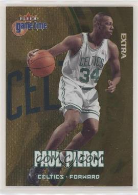 2000-01 Fleer Game Time - [Base] - Extra #60 - Paul Pierce