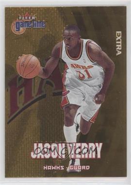 2000-01 Fleer Game Time - [Base] - Extra #77 - Jason Terry