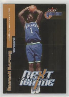 2000-01 Fleer Game Time - [Base] - Extra #97 - Donnell Harvey /250