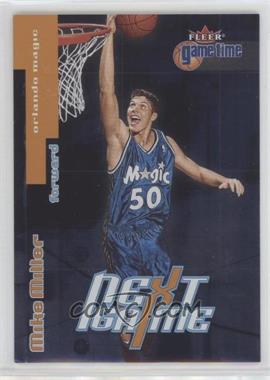2000-01 Fleer Game Time - [Base] #110 - Mike Miller /2500 [EX to NM]