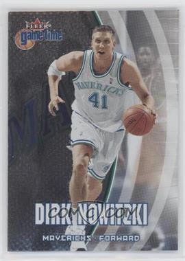 2000-01 Fleer Game Time - [Base] #20 - Dirk Nowitzki