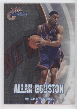 2000-01 Fleer Game Time - [Base] #22 - Allan Houston