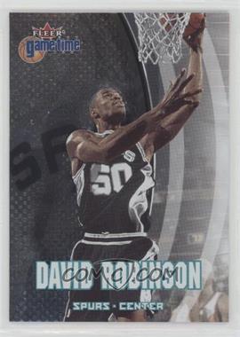 2000-01 Fleer Game Time - [Base] #76 - David Robinson
