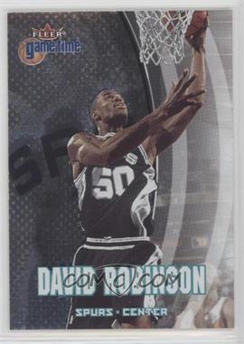 2000-01 Fleer Game Time - [Base] #76 - David Robinson