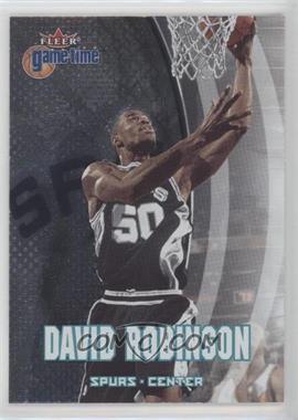 2000-01 Fleer Game Time - [Base] #76 - David Robinson