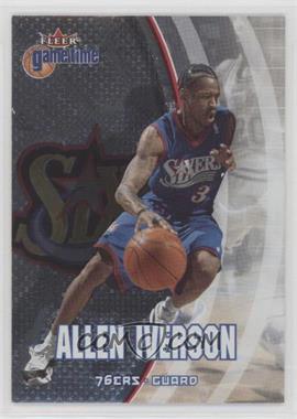 2000-01 Fleer Game Time - [Base] #87 - Allen Iverson