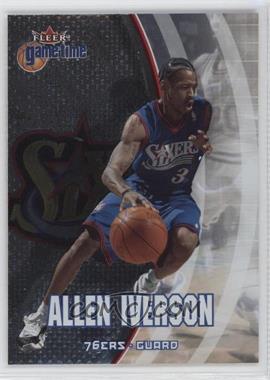 2000-01 Fleer Game Time - [Base] #87 - Allen Iverson