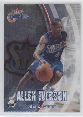 2000-01 Fleer Game Time - [Base] #87 - Allen Iverson