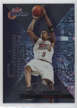 2000-01 Fleer Game Time - Change The Game #4 CG - Allen Iverson