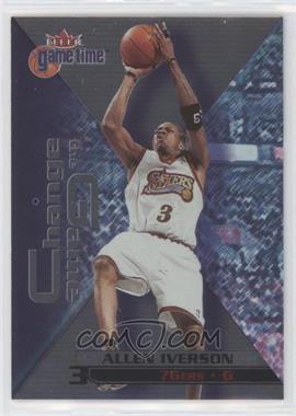 2000-01 Fleer Game Time - Change The Game #4 CG - Allen Iverson