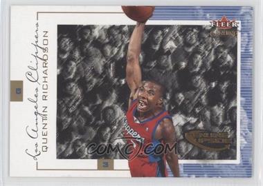 2000-01 Fleer Genuine - [Base] #110 - Genuine Upside - Quentin Richardson /1500