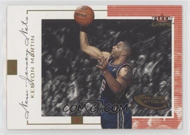 2000-01 Fleer Genuine - [Base] #130 - Genuine Upside - Kenyon Martin /1500