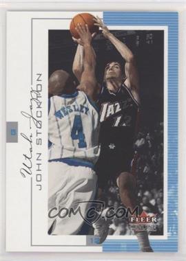 2000-01 Fleer Genuine - [Base] #36 - John Stockton