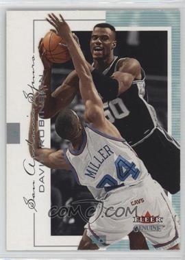 2000-01 Fleer Genuine - [Base] #47 - David Robinson