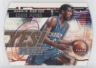 2000-01 Fleer Genuine - Yes Men #6 YM - Eddie Jones