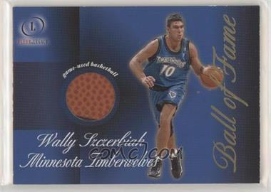 2000-01 Fleer Legacy - Ball of Fame #20 BF - Wally Szczerbiak