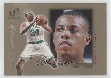 2000-01 Fleer Legacy - [Base] - Ultimate Legacy #11 - Paul Pierce /175 [EX to NM]