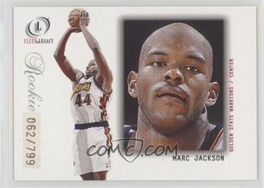 2000-01 Fleer Legacy - [Base] #112 - Marc Jackson /799