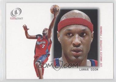 2000-01 Fleer Legacy - [Base] #39 - Lamar Odom