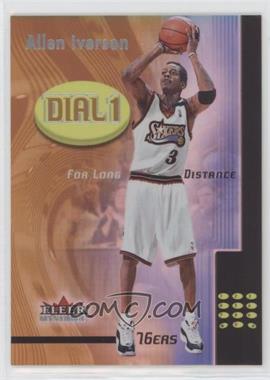 2000-01 Fleer Mystique - Dial 1 #3 DO - Allen Iverson