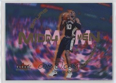 2000-01 Fleer Mystique - Middle Men #6 MM - David Robinson