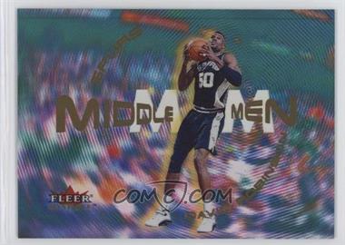 2000-01 Fleer Mystique - Middle Men #6 MM - David Robinson