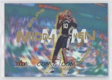 2000-01 Fleer Mystique - Middle Men #6 MM - David Robinson