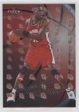 2000-01 Fleer Mystique - Player of the Week #11 PW - Dikembe Mutombo