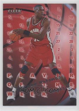 2000-01 Fleer Mystique - Player of the Week #11 PW - Dikembe Mutombo