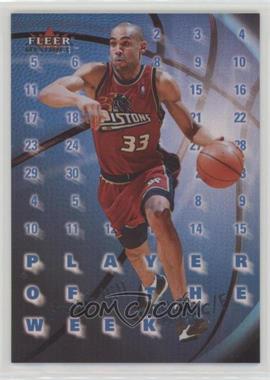 2000-01 Fleer Mystique - Player of the Week #9 PW - Grant Hill