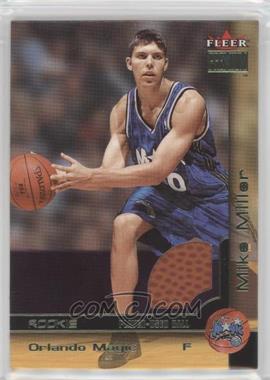 2000-01 Fleer Premium - [Base] - Rookie Game Balls #241 - Mike Miller /1999