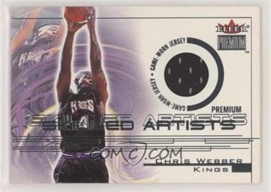 2000-01 Fleer Premium - Premium Skilled Artists #_CHWE - Chris Webber /100