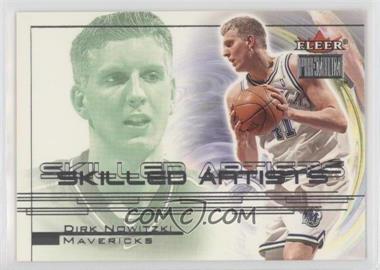 2000-01 Fleer Premium - Skilled Artists #11 SA - Dirk Nowitzki