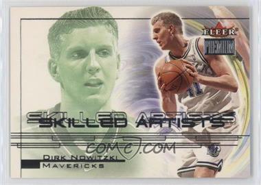 2000-01 Fleer Premium - Skilled Artists #11 SA - Dirk Nowitzki