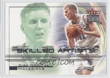 2000-01 Fleer Premium - Skilled Artists #11 SA - Dirk Nowitzki