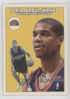 2000-01 Fleer Tradition - [Base] #126 - Tariq Abdul-Wahad