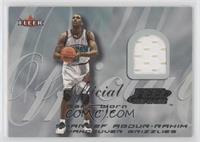 Shareef Abdur-Rahim (White Uniform)