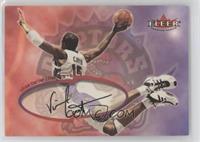 Vince Carter (Facsimile Signature, White Uniform) [Good to VG‑E…