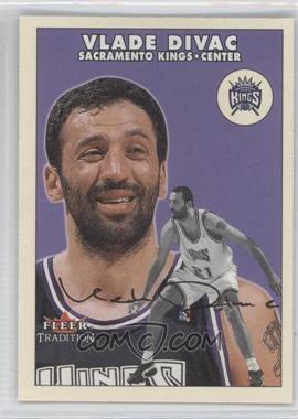 2000-01 Fleer Tradition Glossy - [Base] #157 - Vlade Divac