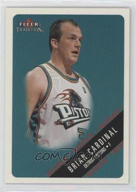 2000-01 Fleer Tradition Glossy - [Base] #209 - Brian Cardinal /1000