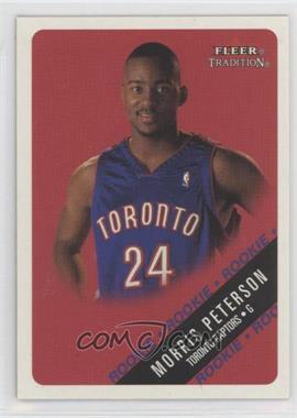 2000-01 Fleer Tradition Glossy - [Base] #236 - Morris Peterson /1250