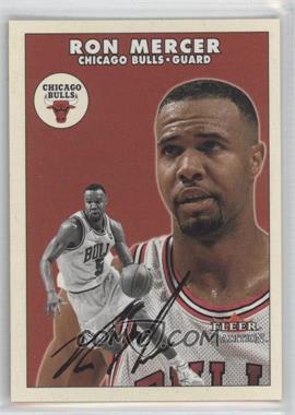 2000-01 Fleer Tradition Glossy - [Base] #77 - Ron Mercer