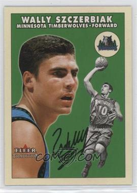 2000-01 Fleer Tradition Glossy - [Base] #90 - Wally Szczerbiak