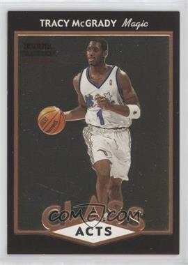 2000-01 Fleer Tradition Glossy - Class Acts #19 CA - Tracy McGrady