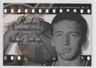 2000-01 Fleer Tradition Glossy - Rookie Sensations #16 RS - Hidayet Turkoglu