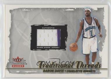 2000-01 Fleer Tradition Glossy - Traditional Threads #_BADA - Baron Davis