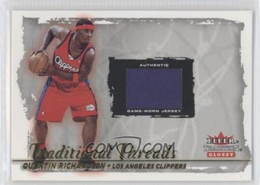 2000-01 Fleer Tradition Glossy - Traditional Threads #_QURI - Quentin Richardson