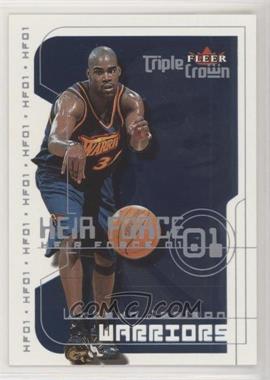 2000-01 Fleer Triple Crown - Heir Force #12 HF - Antawn Jamison